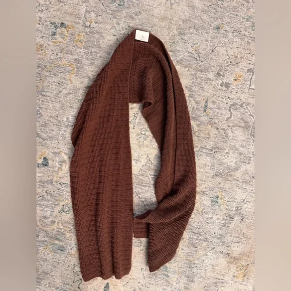 Brown Knit Scarf Denmark - Picture 2 of 2
